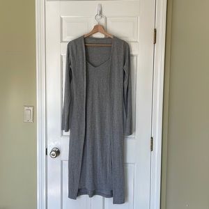 Nothingfitsbut dress and cardigan set (size S/M)